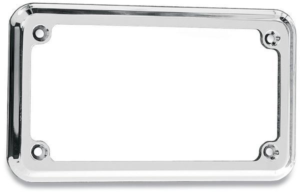 Chrome License Plate Frame - Through Hole