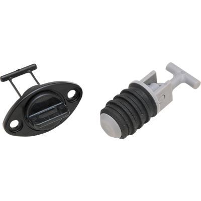 Floating Drain Plug - Black