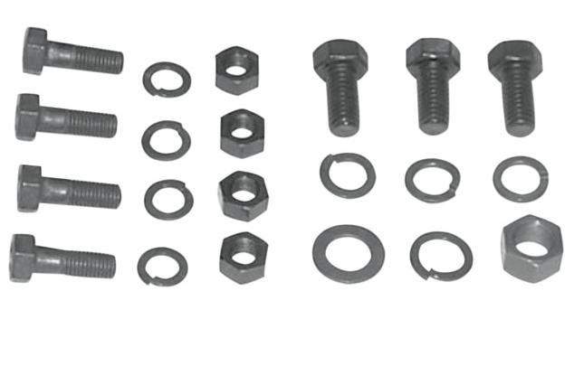 Jiffy Stand and Foot Clutch Lever Bracket Mounting Kit - Parkerized