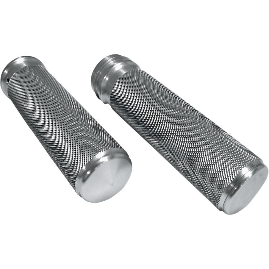 Sensor-Type Knurled Handgrips - Clear Anodized