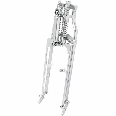 Custom Wide Springer Front Forks with Shocks - +3in. Over Stock, 28in. L
