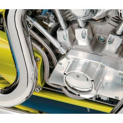 Stainless Steel Braided Hose - 1/4in x 25ft