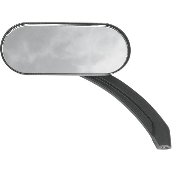 Oval Mirror - Flat Black