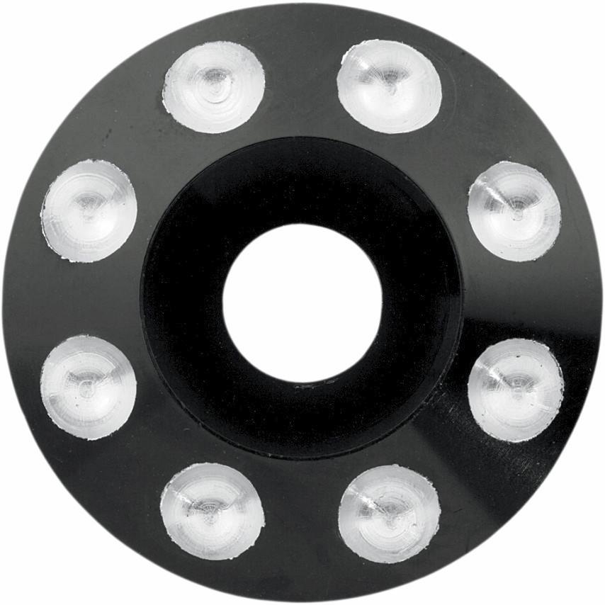 Domino Y-Axle - 25mm - Anodized Black with Machined Accents