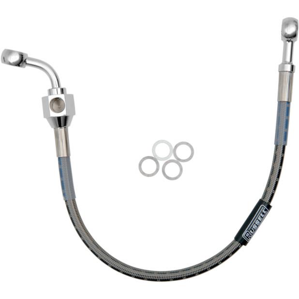 Braided Rear Brake Line Kit - Stainless