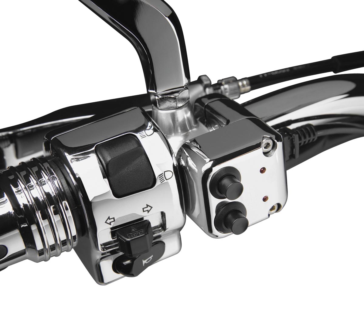 Universal Accessory Switch Block for 1in. Handlebars