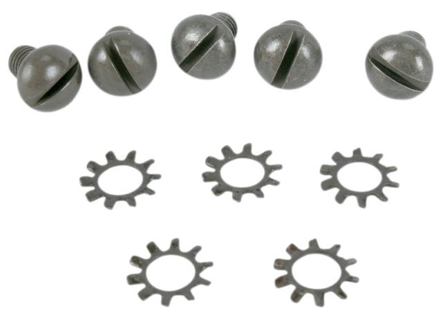 Wheel Hub Outer Cover Screw Kit - Parkerized