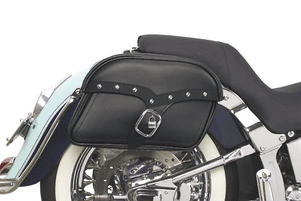 Midnight Express Desperado Slant Saddlebag - 15 1/2in.L x 5in.W x 9 1/2in.H