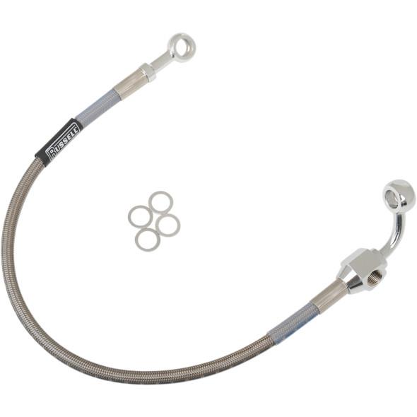 Braided Rear Brake Line Kit - Stainless
