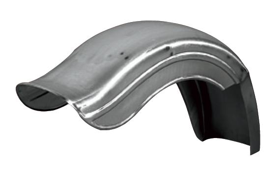 Fat Bob-Style Rear Fender for Right-Hand Chain