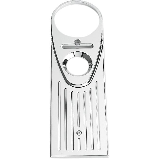 Full Length-Style Ball-Milled King Dash Cover - Chrome