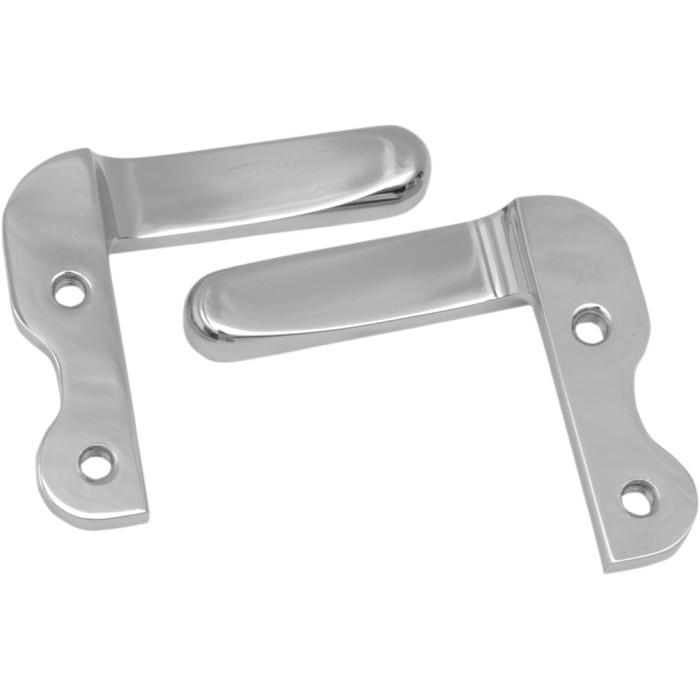Front Fender Mounting Blocks - Chrome