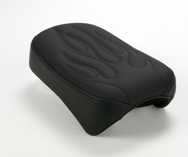 Solo Rear/Pillion Seat - Narrow - Flame Stitch