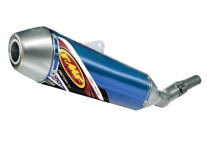 Factory 4.1 Slip-On - Titanium Midpipe - Blue Anodized