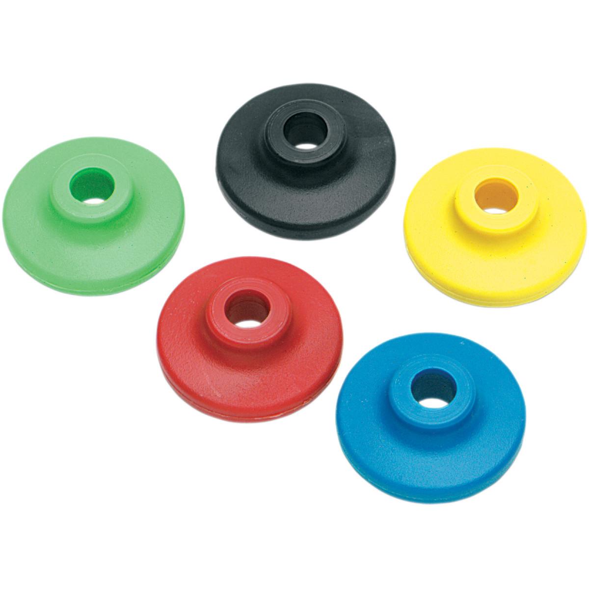 Air Lite Round XL Backer Plates - Yellow - 5/16in. Thread (96pk.)
