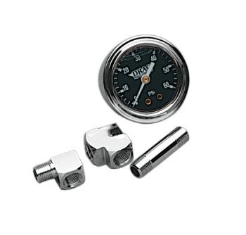 1 3/4in. Deluxe Liquid-Filled Oil Gauge Kit