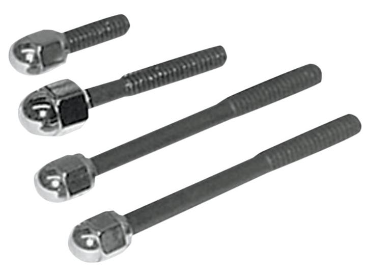 Dash Mounting Kit - Cap Style - Chrome