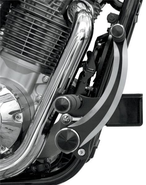 Chrome Forward Control Kit - Diamond - Standard - Black