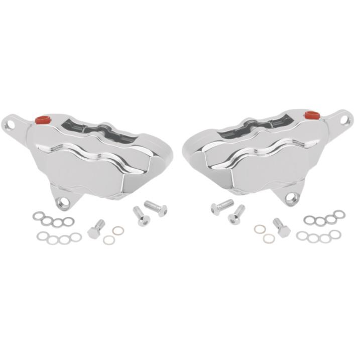 4 Piston Dual Disc Front Brake Caliper Kit