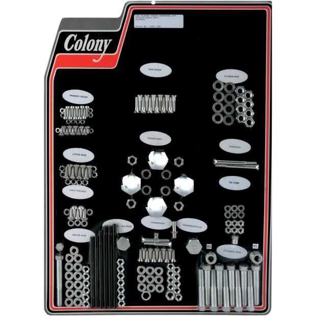 Complete Stock Hardware Kit - Cadmium