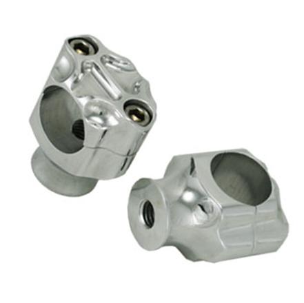 Bone Bar Clamps with 8in. Riser for 1in. Handlebars