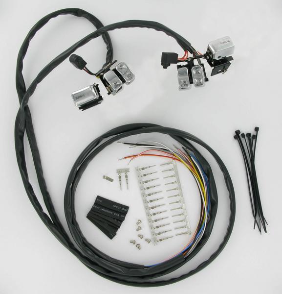 Handlebar Switch Kit - Chrome