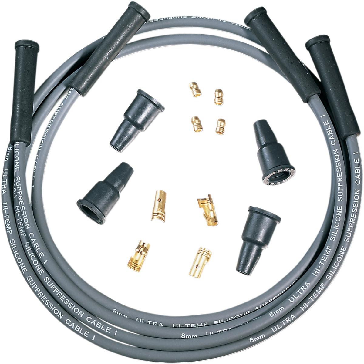 8mm Suppression Plug Wire Set
