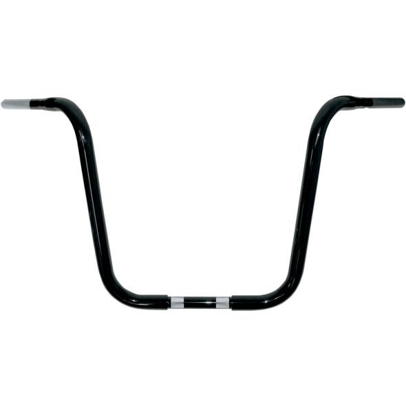 1-1/4in. Buffalo Touring Ape Hanger Handlebar - 18in. - Gloss Black