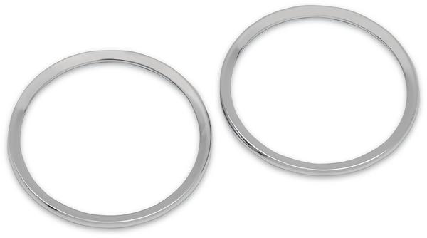 Chrome Speaker Bezels