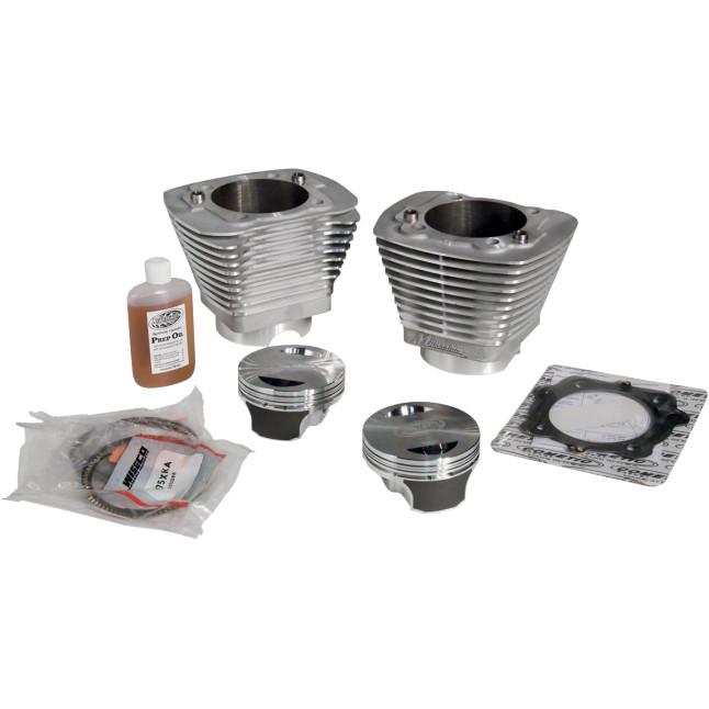Monster Big Bore Kit (88in. Dished) - Bore 3.8125in. - 10.5:1 Compression - Silver