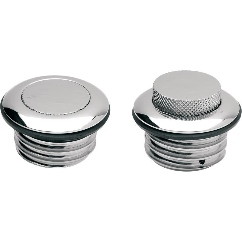 Pop-Up Gas Cap - Non-Vented - Chrome