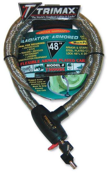 Gladiator Series Armored Cable - 48in. x 26mm Diameter