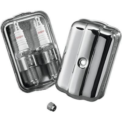 Chrome Spark Plug Holder