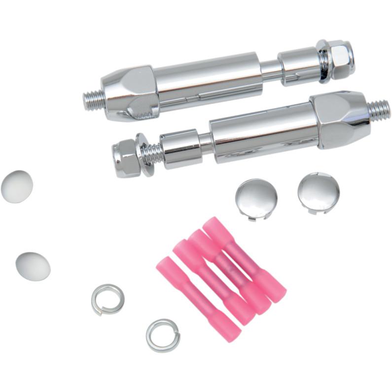 Chrome Rear Turn Signal Relocation Kit