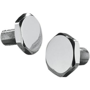 Chrome Slider Tube Caps