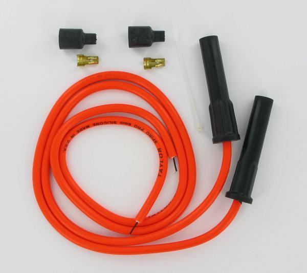 8mm Custom Colored Plug Wires - Orange