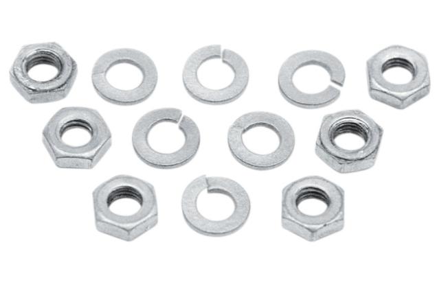 Oil Pump Nut Kit - Chrome