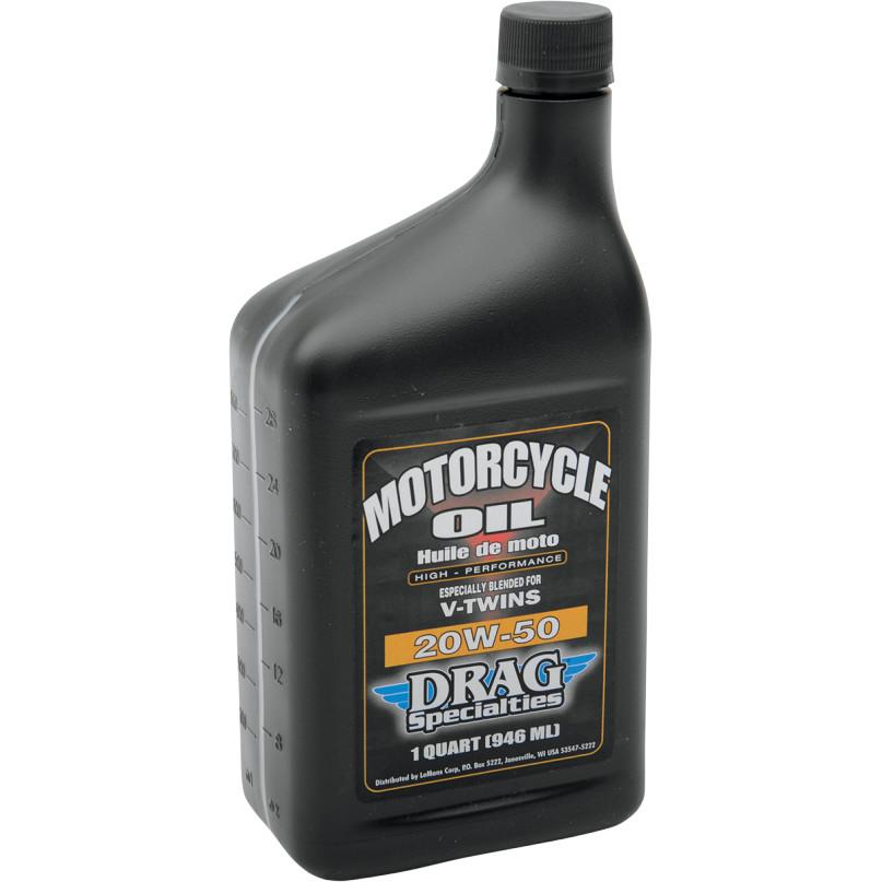 V-Twin Motorcycle Oil - 20W50 - 1gal.