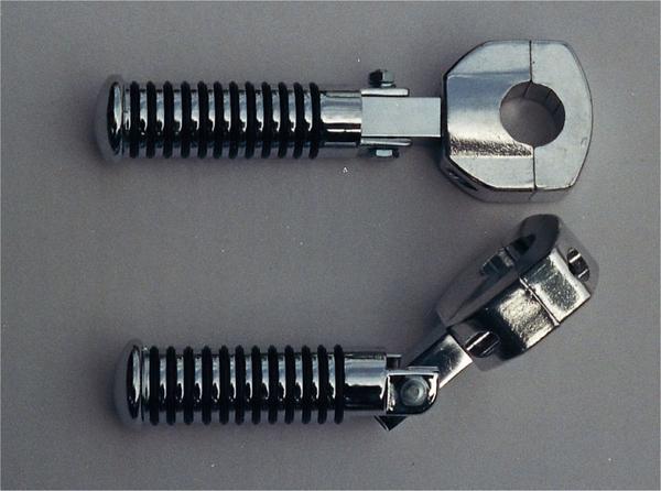 O-Ring Footpegs with Aluminum Clamp