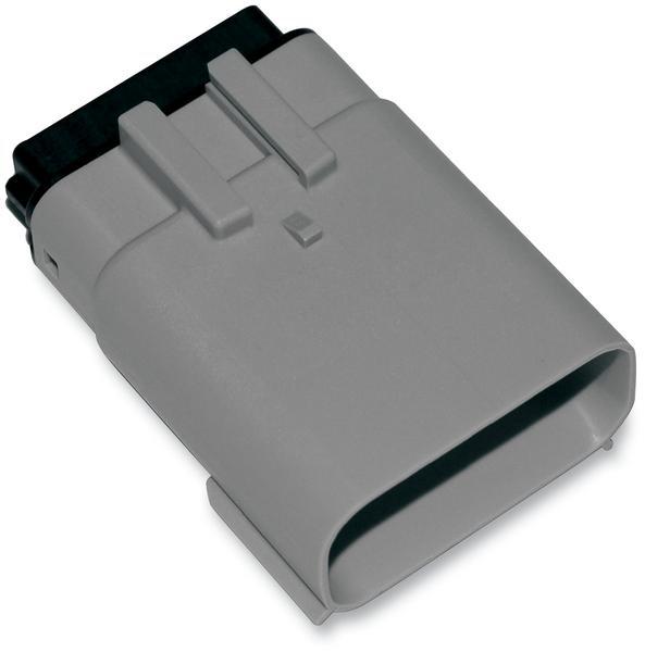 Molex MX 150 Male Connector - 16-Pin - Gray
