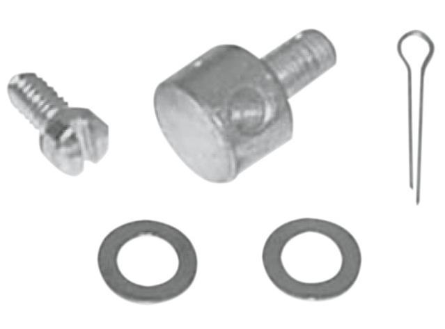 Carburetor Throttle Lever Wire Block for Linkert and Bendix Carburetors - Oversized (+.005)