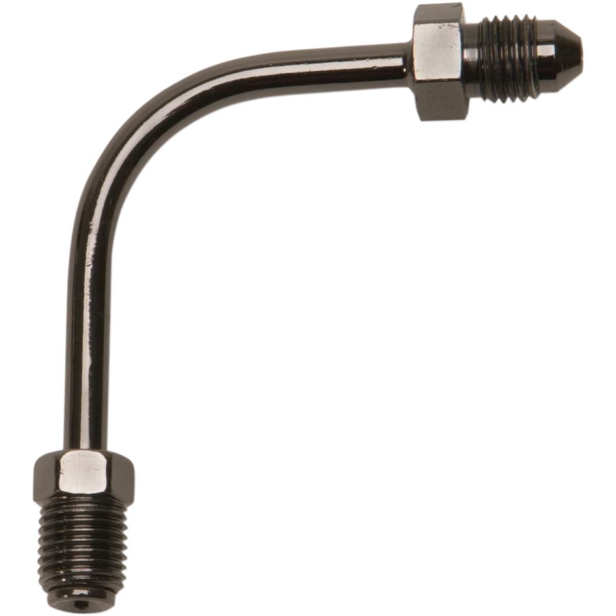 Renegade Universal Adapter Fitting - 3/8in-24 Inverted Flare - #3 Male with 90 Degree Long Bend