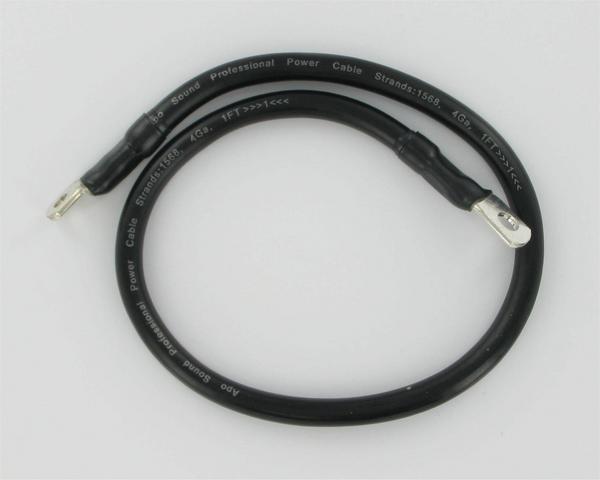 Battery Cable - Translucent Black - 23in