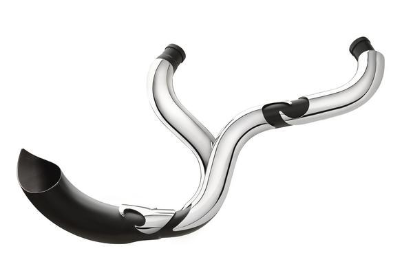 Road Legends Phantom Pipe Exhaust System - Black Ceramic - Left Side Drive