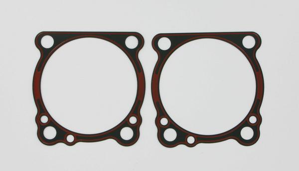 Cylinder Base Gasket - .016in. Rubber Coated Metal with Bead
