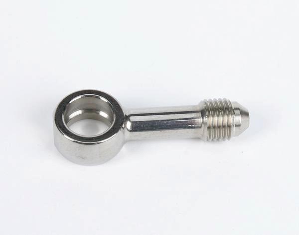 Universal Straight Banjo Fitting - 3/8in./10mm - Ebony