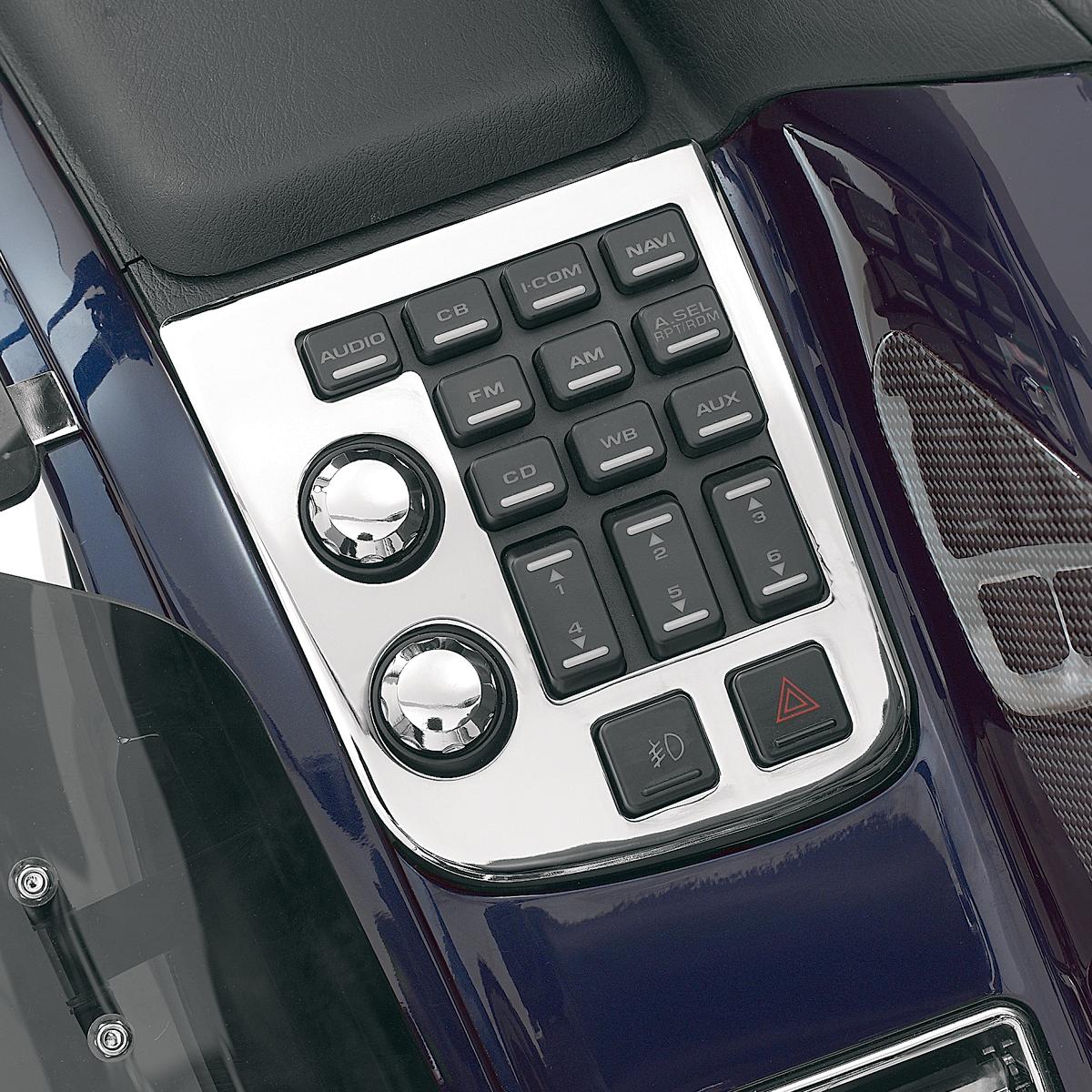 Chrome Radio Panel Accent