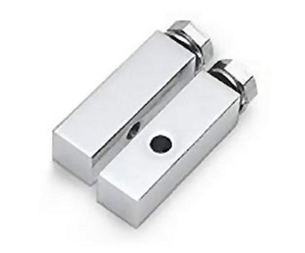 5/8in. Square Footpeg Mounting Blocks - 3in.