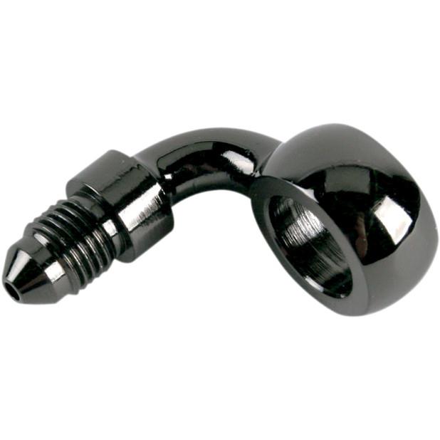 Renegade Universal Adapter Fitting - 12mm Banjo x -3 Male 90Deg.