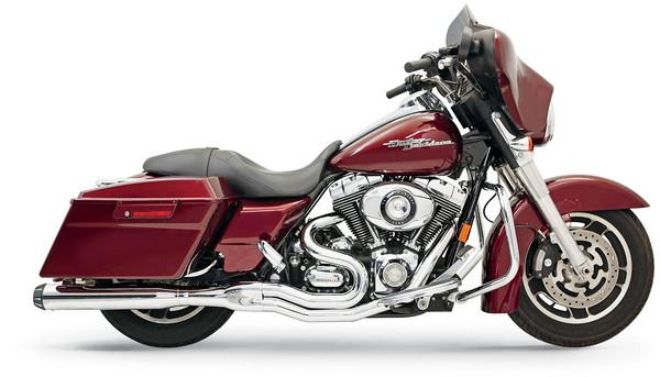 Road Rage II B1 Power Exhaust System with Heat Shields - Chrome with Polished End Cap